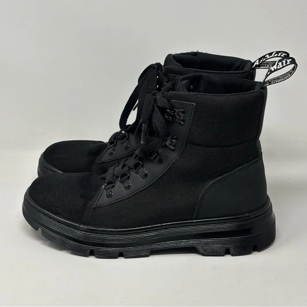 Dr. Martens Combs Women’s Pooh Casual Black Lace Up Boots Size 9 - Picture 2 of 11